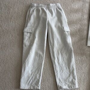 TNA Kids Light Gray Cargo Joggers